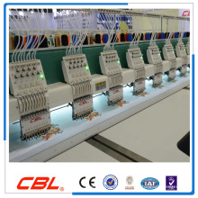 Flat commercial embroidery machine